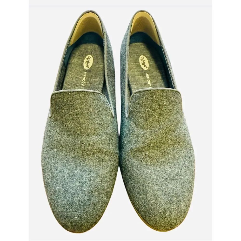 Dr. Scholl’s Emperor Slip On Loafers Gray Sz. 7.5 Memory Foam